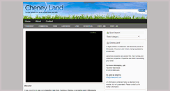 Desktop Screenshot of cheneyland.com