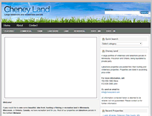 Tablet Screenshot of cheneyland.com